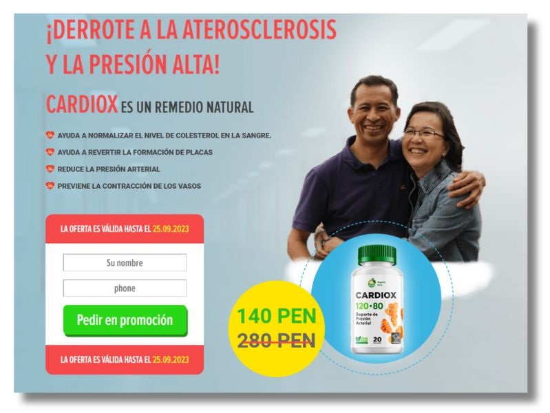 cardiox 120 80 donde comprar