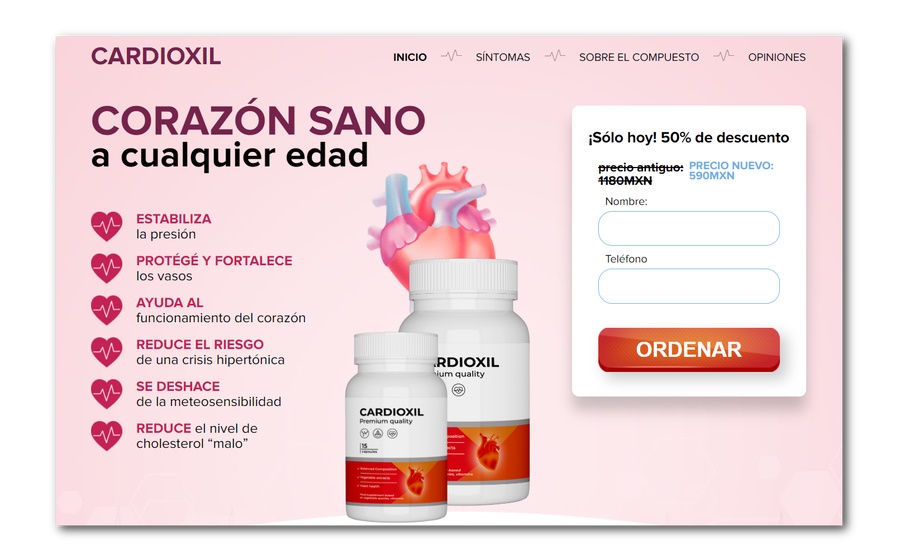 cardioxil pagina oficial