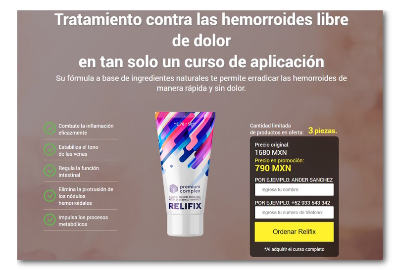 Relifix méxico